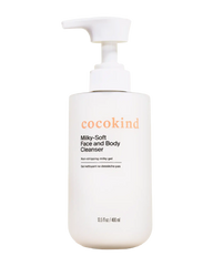 milky-soft face and body cleanser