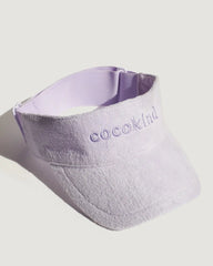 terry cloth visor
